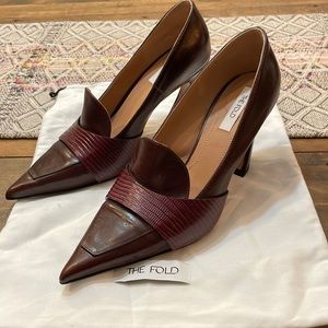 The Fold - Lerici 80 Mahogany High Heels (DA068UK6) Size 39